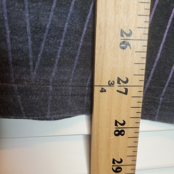 COCURATA Graphic T Evan Gruzis Limited Edition VisionQuest Blue Abstract Stripes - Picture 5 of 9